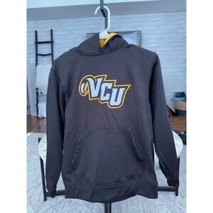 Colosseum Youth Virginia Commonwealth University Black Pullover Hoodie Boys Sz S